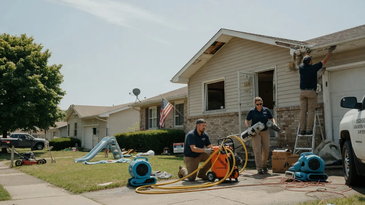 Water Damage Restoration in Meriden, WY near me